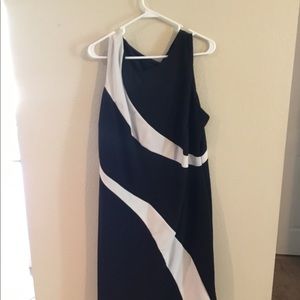 Black and white dress